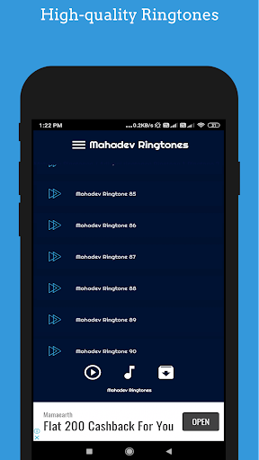 Mahadev Ringtone Shiv Tandav ॐ - Image screenshot of android app