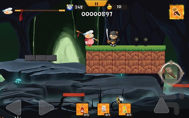 رعنا در جزيره - Gameplay image of android game