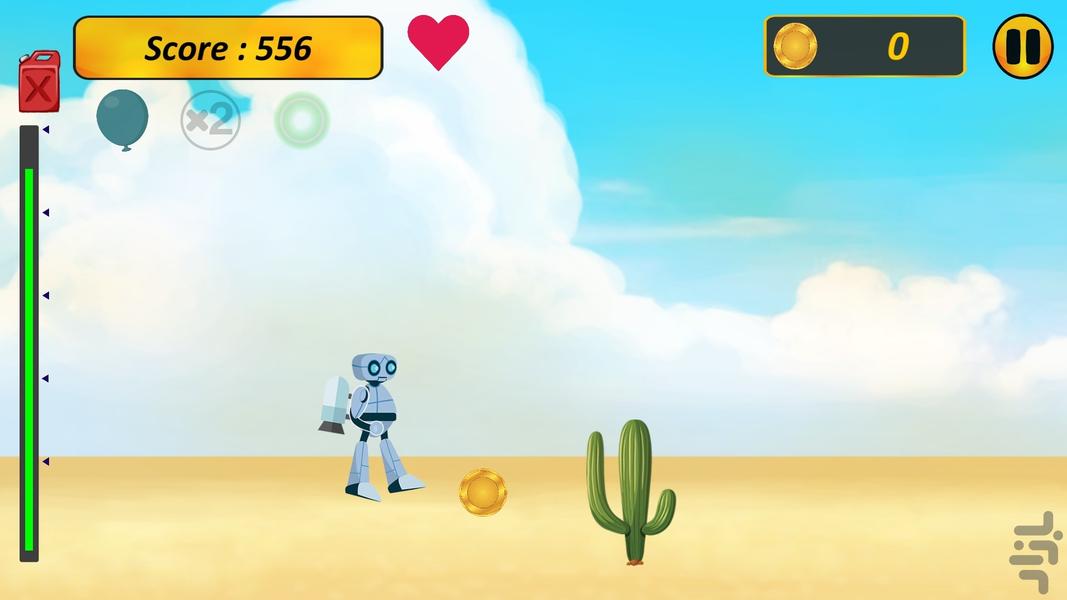 ابر ربات - Gameplay image of android game