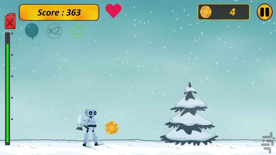 ابر ربات - Gameplay image of android game