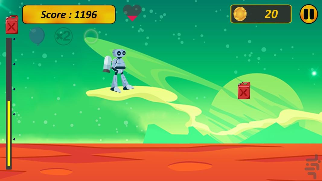 ابر ربات - Gameplay image of android game