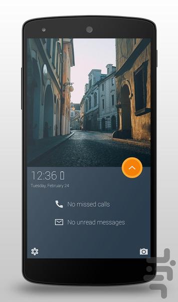 طراحی قفل صفحه نمایش - عکس برنامه موبایلی اندروید