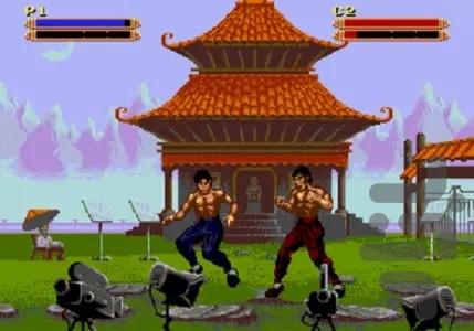 بازی بروسلی خشم اژدها - Gameplay image of android game