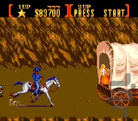 بازی سوارکاران غروب (کابوی) - Gameplay image of android game