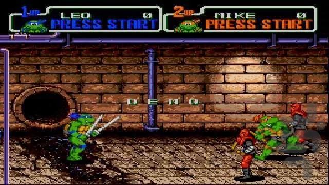 بازی لاک پشت های نینجا - Gameplay image of android game