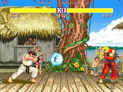 بازی مبارزان خیابانی - Gameplay image of android game
