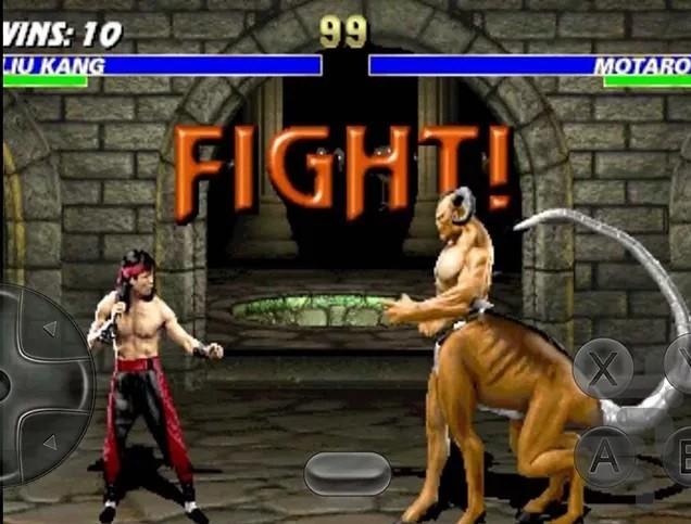 بازی مورتال کمبات 4 - Gameplay image of android game