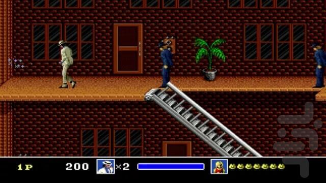 بازی مایکل جکسون سگا - Gameplay image of android game