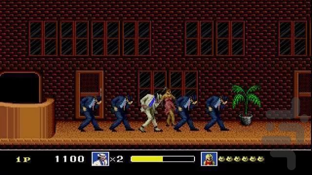 بازی مایکل جکسون سگا - Gameplay image of android game