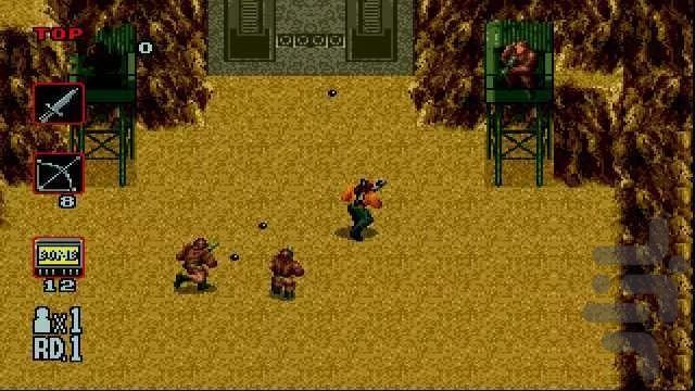 بازی رامبو 3 - Gameplay image of android game