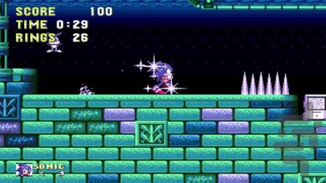 بازی سونیک 3 - Gameplay image of android game