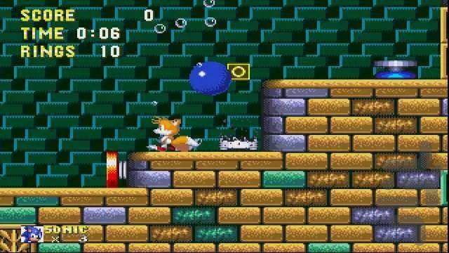 بازی سونیک 3 - Gameplay image of android game