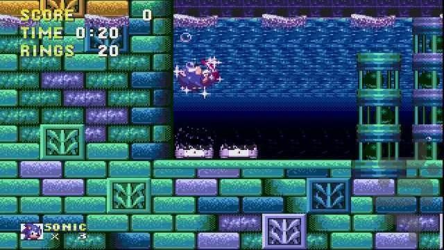 بازی سونیک 3 - Gameplay image of android game
