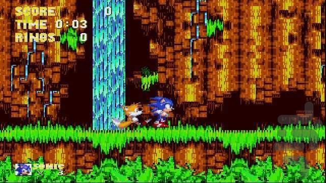 بازی سونیک 3 - Gameplay image of android game
