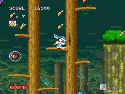خرگوش بازیگوش سگا - Gameplay image of android game