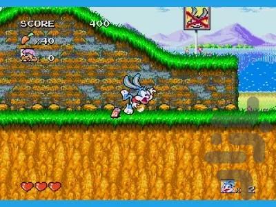 خرگوش بازیگوش سگا - Gameplay image of android game