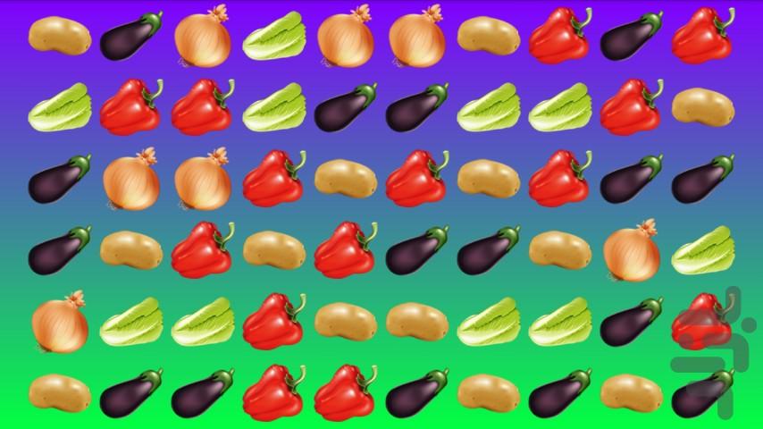Handling fruits - Gameplay image of android game