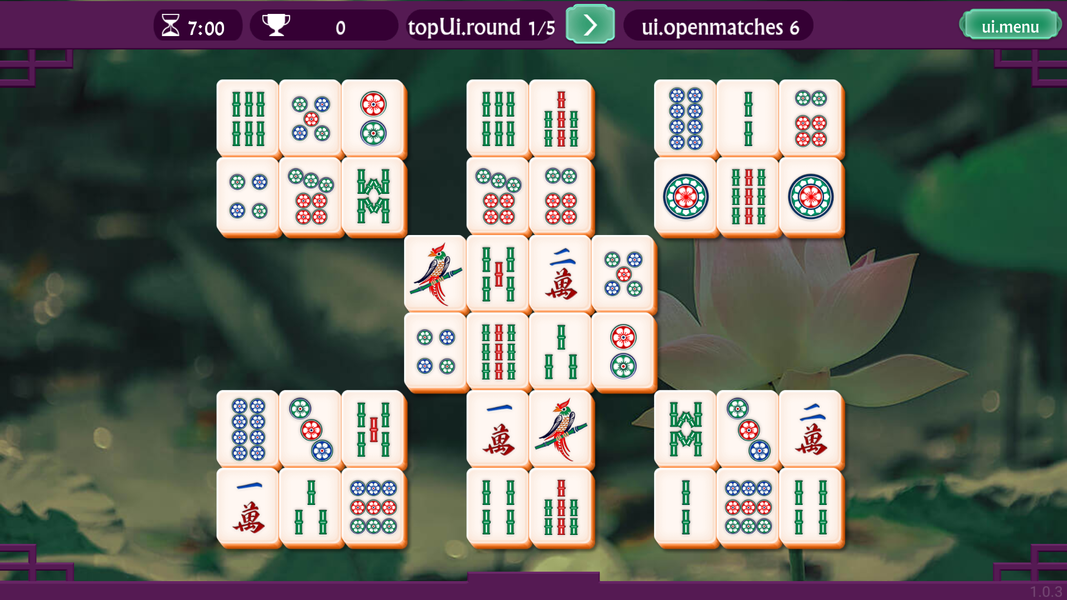 Mahjong Crush - Gameplay image of android game