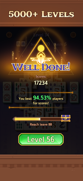 Pyramid Mahjong - عکس بازی موبایلی اندروید