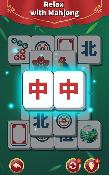 Mahjong Solitaire: Match Games - Gameplay image of android game