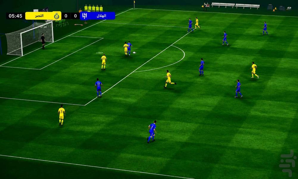 Middle East soccer(mes) - Gameplay image of android game