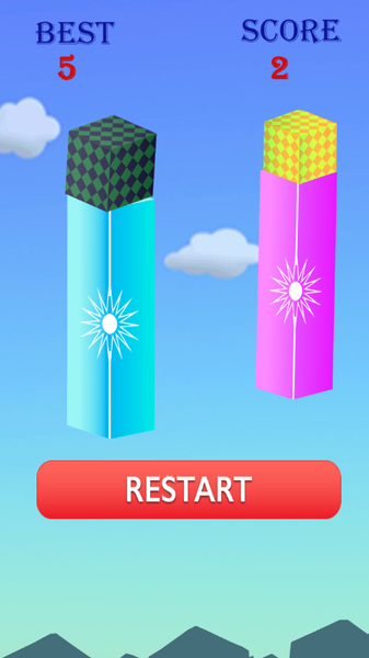 Cube Vs Column - Gameplay image of android game