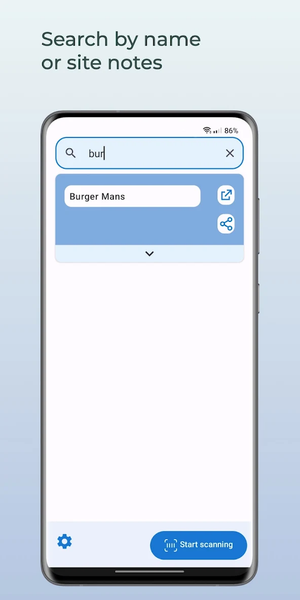 Scan restaurant menu - QR Code - Image screenshot of android app