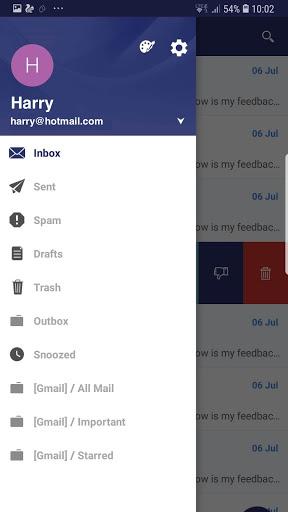 Email for Hotmail, Outlook Mai - Image screenshot of android app