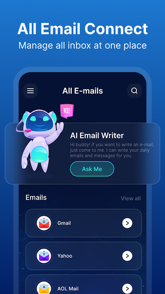 All Email Connect - عکس برنامه موبایلی اندروید
