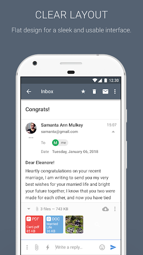 Mail۲World - عکس برنامه موبایلی اندروید