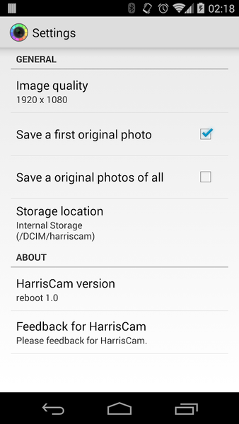 Harris Cam - Image screenshot of android app