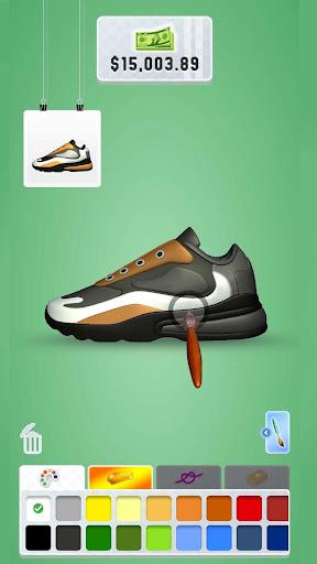 Sneaker Art! - Coloring Games - Gameplay image of android game