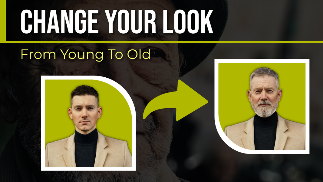 Aged face App Make me Old Face - عکس برنامه موبایلی اندروید