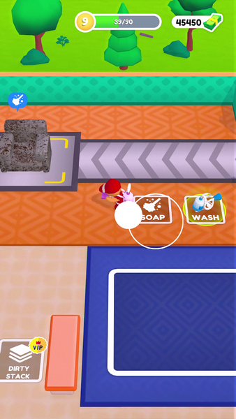 Carpet Cleaning ASMR - Gameplay image of android game