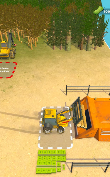 Mega Harvester: Lumber Factory - Image screenshot of android app