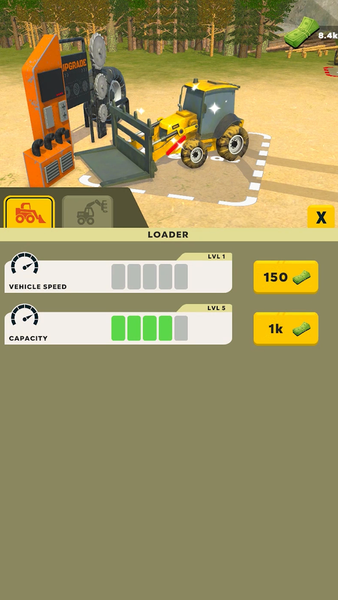 Mega Harvester: Lumber Factory - Image screenshot of android app