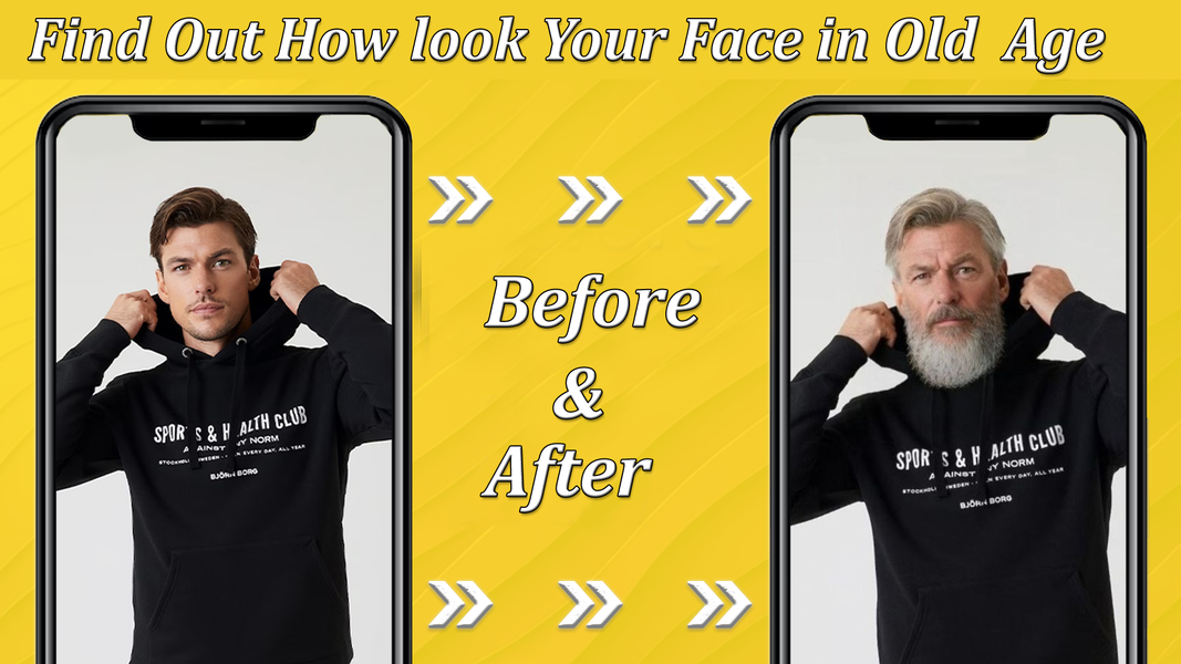 Make me old Aged face - Image screenshot of android app