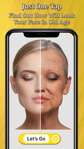 Make me old Aged face - Image screenshot of android app