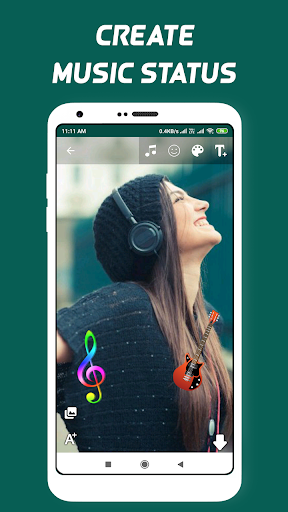 Audio Status Maker | Story Maker | Video Status - عکس برنامه موبایلی اندروید