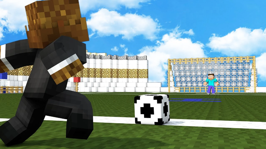 Football Minecraft soccer mods - Image screenshot of android app