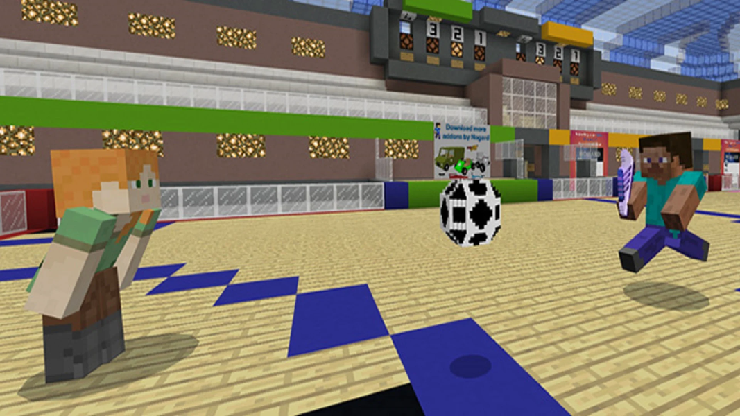 Football Minecraft soccer mods - Image screenshot of android app