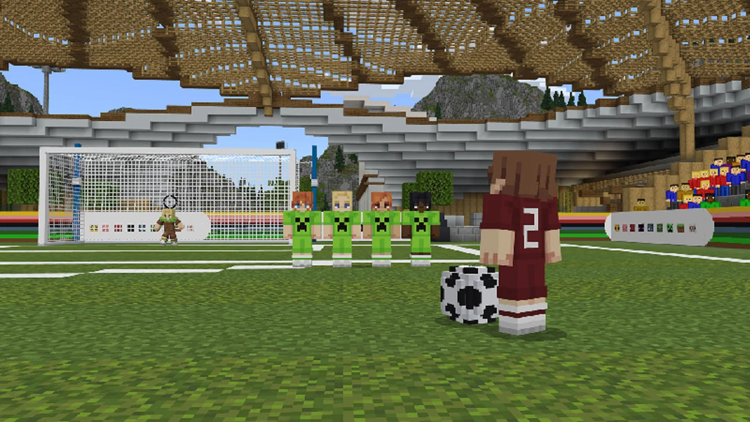 Football Minecraft soccer mods - Image screenshot of android app