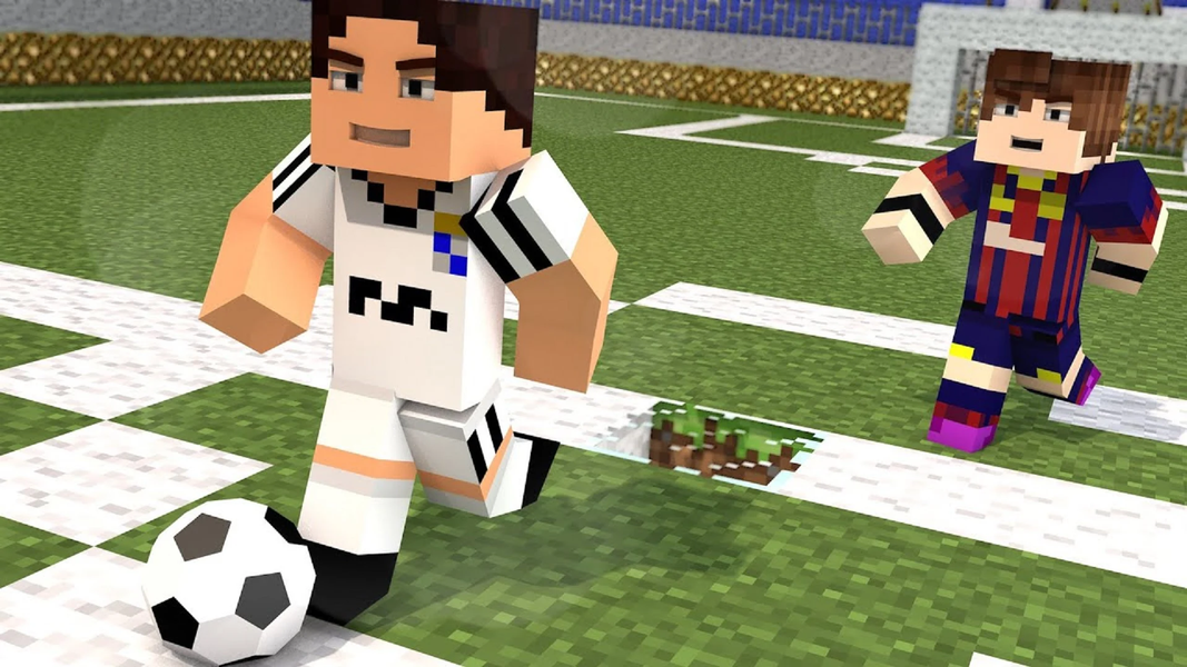 Football Minecraft soccer mods - عکس برنامه موبایلی اندروید