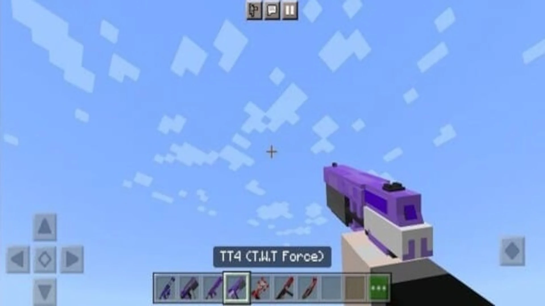 Gun mod for Minecraft: Weapons - Image screenshot of android app