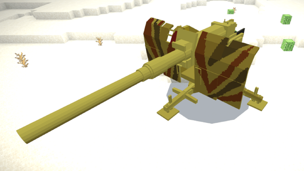 Gun mod for Minecraft: Weapons - Image screenshot of android app