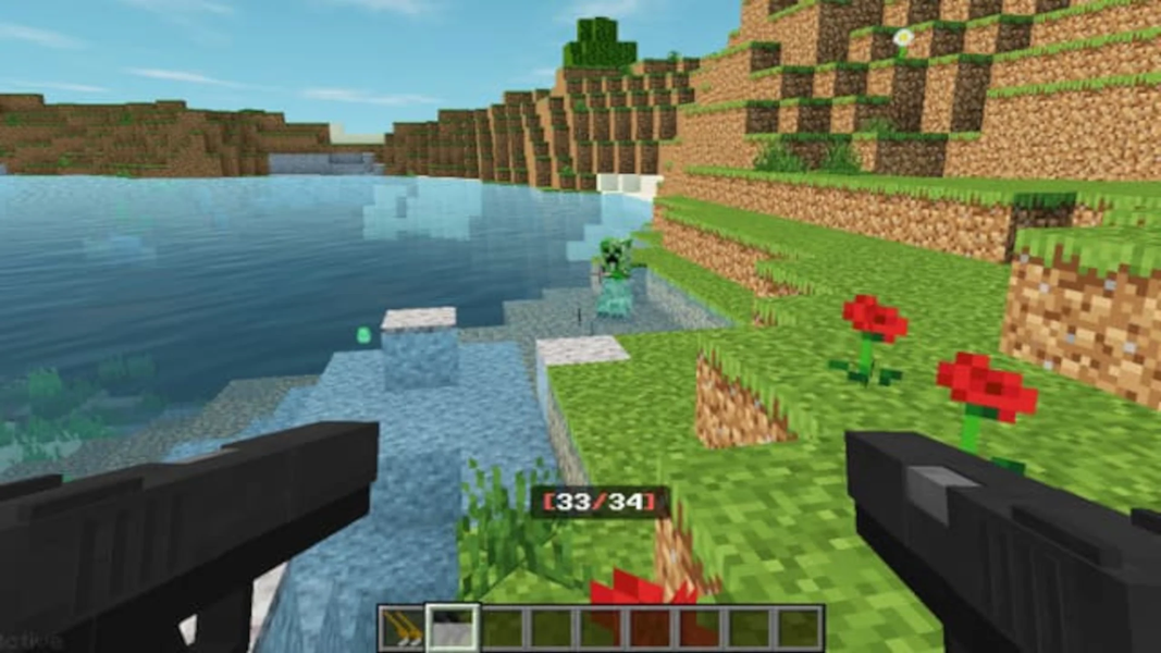 Gun mod for Minecraft: Weapons - عکس برنامه موبایلی اندروید