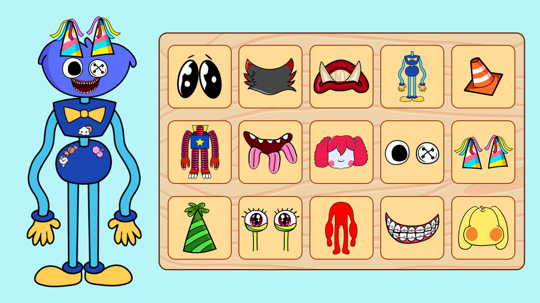 Monster Mix and Match ASMR - Gameplay image of android game