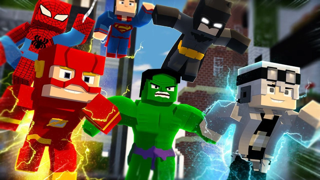 Superheroes Mod for Minecraft - Image screenshot of android app