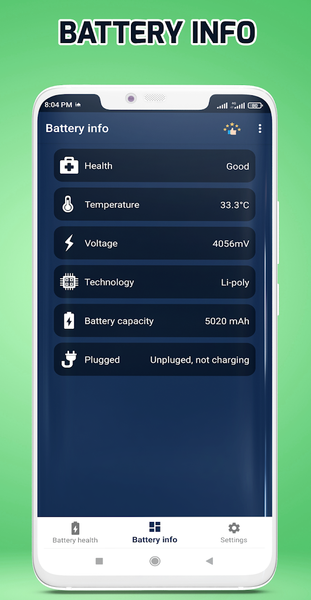 ChargeMaster: battery monitor - عکس برنامه موبایلی اندروید