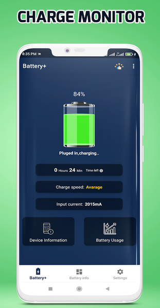 ChargeMaster: battery monitor - عکس برنامه موبایلی اندروید